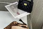 High Heel Pointed Toe Leopard Print Faux Suede Slingback Sandals