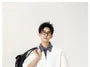 Mock Two-Piece Loose Polo Shirt