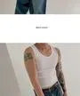 Scoop Neck Plain Tank Top