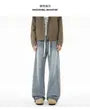 High Waist Washed Wide Leg Jeans