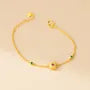 925 Sterling Silver Square Rhinestone Bracelet