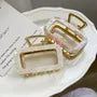 Acetate Alloy Hair Claw Clip