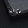 Layered Alloy Cuff Earring