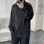 Long-Sleeve Plain Shirt