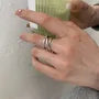 S925 Sterling Silver Open Ring (Various Designs)