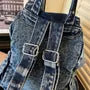 Denim Backpack
