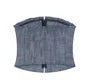 Knotted Buttons Plain Tubetop / Plain Cropped Flare Pants