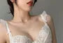 Ruffled Lace Panel Corset Cami Top