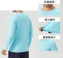 Long-Sleeve Round Neck Plain Sport T-Shirt