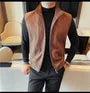 Plain Zip -Up Vest