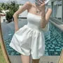 Plain Panel Tube Romper