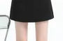 High Waist Plain Skort