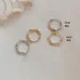 Twisted Hoop Earring