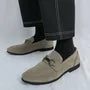 Horsebit Faux Suede Loafers