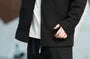 Plus Size Stand Collar Zip Jacket