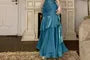 Spaghetti Strap Scoop Neck Plain Ruched Mermaid Evening gown