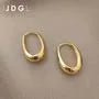 Oval Hoop Earring
