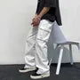 Multi-Pocket Straight-Cut Pants