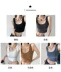 Side-Slit Skinny Crop Tank Top in 5 Colors