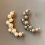 Beaded CZ Brooch