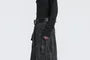 Mid Rise Washed Wide Leg Cargo Jeans