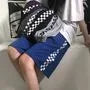 Checkerboard Pattern Sweatshorts