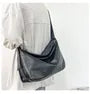 Faux Leather Shoulder Bag