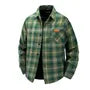 Long-Sleeve Plaid Button-Up Shirt