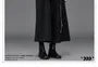 3/4-Sleeve Pocketed Open Front Jacket