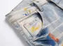 High Waist Washed Slim Fit Jeans