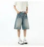 Mid Rise Washed Jorts
