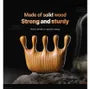 Wooden Hair Comb (various designs)