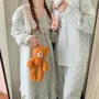 Couple Matching Long-Sleeve V-Neck Gingham Print Lace Trim Midi Pajama Dress / Top / Pants / Set (Various Designs)