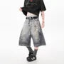 Mid Rise Washed Jorts