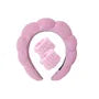 Set of 3: Plain Face Wash Headband + Wristband
