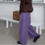 High Rise Plain Baggy Sweatpants