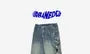 Mid Rise Washed Distressed Wide Leg Jeans