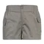 Low-Rise Plain Cargo Shorts