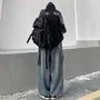 High Waist Baggy Cargo Jeans
