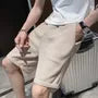 Mid Rise Plain Shorts