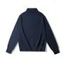 Quarter-Zip High-Neck Sweater