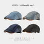 Denim Flat Cap