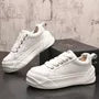 Lace-Up Platform Sneakers