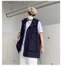 Plain Hooded Zip Vest