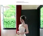 Strapless Lace Asymmetrical Mermaid Dress