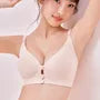 Maternity Plain Front Closure Wireless Bra