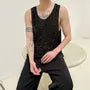 Scoop Neck Sequin Tank Top