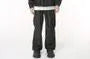 Plain Zip Jacket / Zip Utility Vest / High Waist Wide Leg Pants