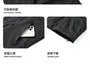 Set: Stand Collar Plain Zip-Up Fleece Jacket + Hooded Windbreaker