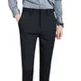 Mid Rise Plain Cropped Slim Fit Dress Pants